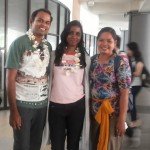Welcoming Ms. Malini and husband at airport - Mari Bali Tours