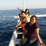 Rita and family on Dolphin tour - Mari Bali Tours