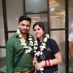Honeymoon couple from India