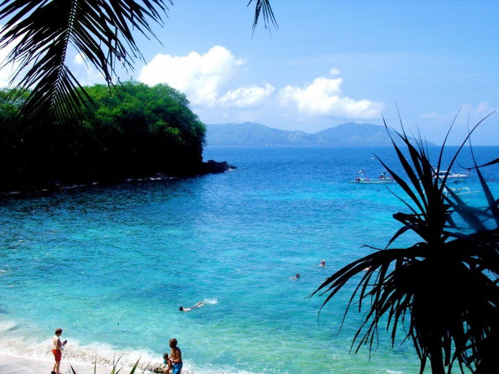 Blue Lagoon beach in the east of Bali island - Indonesia - Mari Bali Tours 