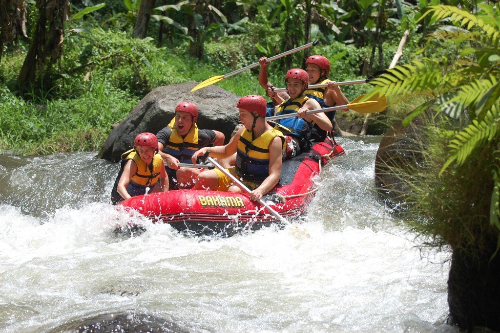 Water rafting at Ayung River, Ubud - Mari Bali Tours